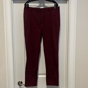 Charles Tyrwhitt Burgundy Chinos size 34/30
